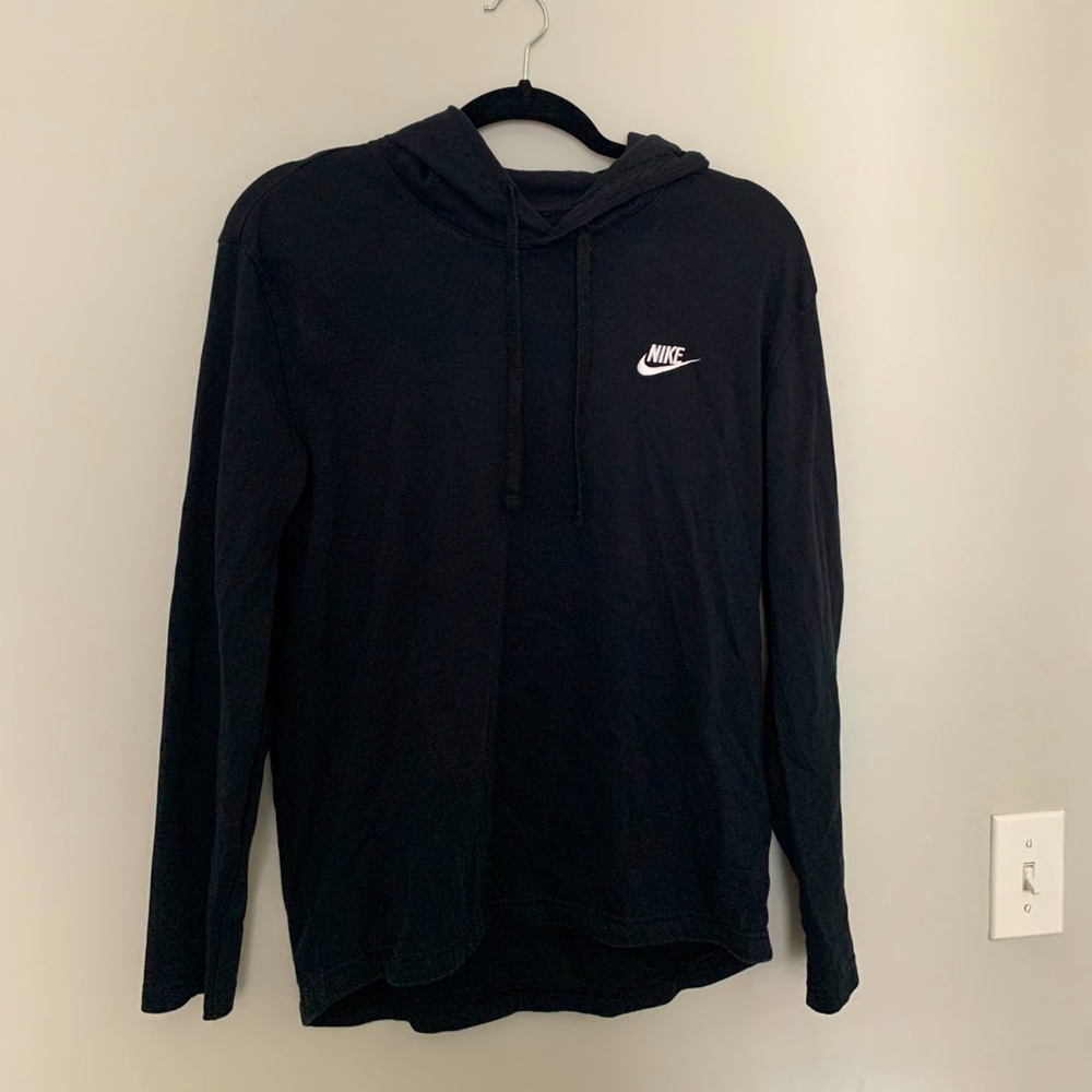 Nike pullover hoodie black